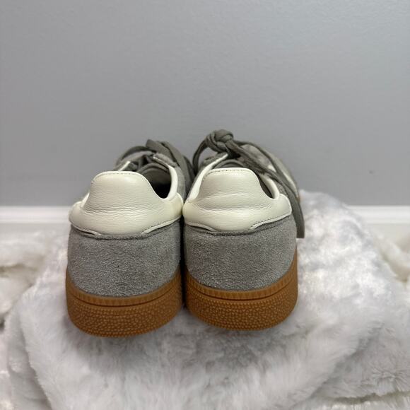 Adidas Handball Spezial Grey Suede Gum Sole Sneakers Women’s 8.5 - Picture 4 of 8